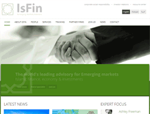 Tablet Screenshot of isfin.net